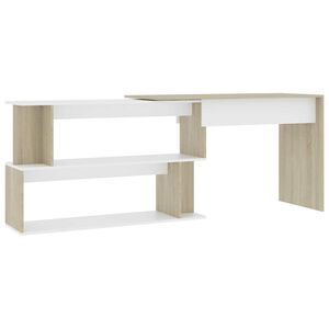 vidaXL &Gamma;&rho;&alpha;&phi;&epsilon;ί&omicron; &Gamma;&omega;&nu;&iota;&alpha;&kappa;ό &Lambda;&epsilon;&upsilon;&kappa;ό/Sonoma &Delta;&rho;&upsilon;&sigmaf; 200 x 50 x 76 &epsilon;&kappa;. &Epsilon;&pi;&epsilon;&xi;. &Xi;ύ&lambda;&omicron;
