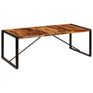 vidaXL &Tau;&rho;&alpha;&pi;&epsilon;&zeta;&alpha;&rho;ί&alpha; 220 x 100 x 75 &epsilon;&kappa;. &alpha;&pi;ό &Mu;&alpha;&sigma;ί&phi; &Xi;ύ&lambda;&omicron; &Alpha;&kappa;&alpha;&kappa;ί&alpha;&sigmaf;