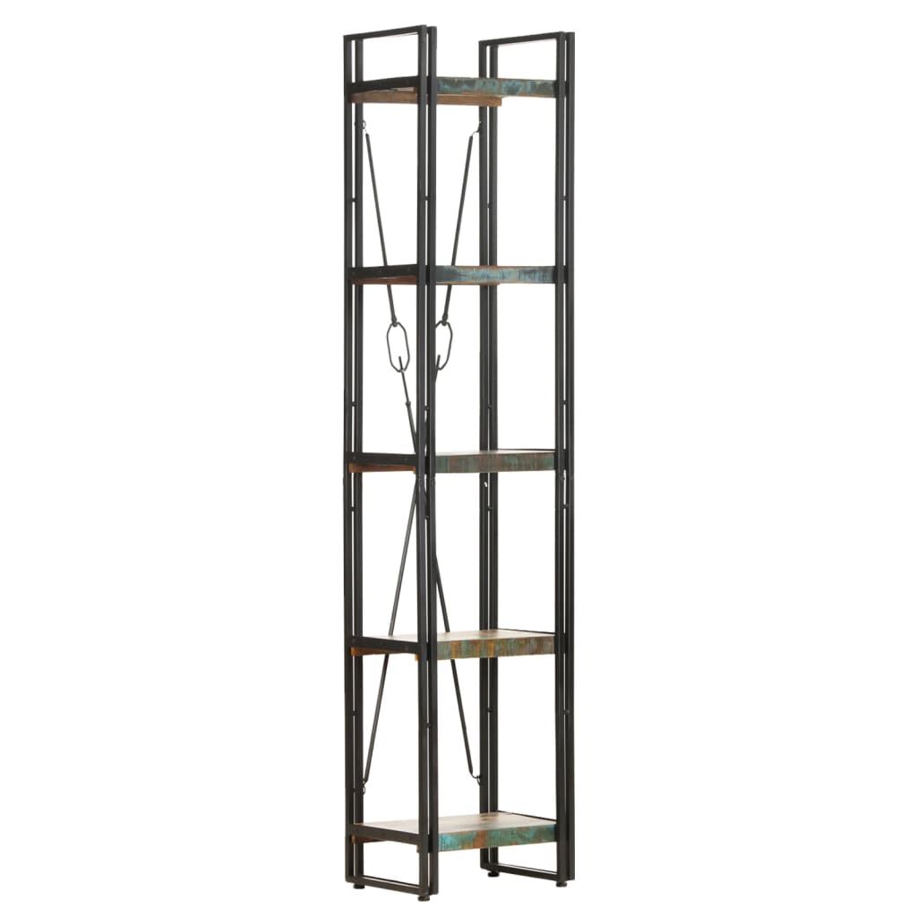 vidaXL Βιβλιοθήκη με 5 Επίπεδα 40x30x180 εκ. Μασίφ Ανακυκλωμένο Ξύλο