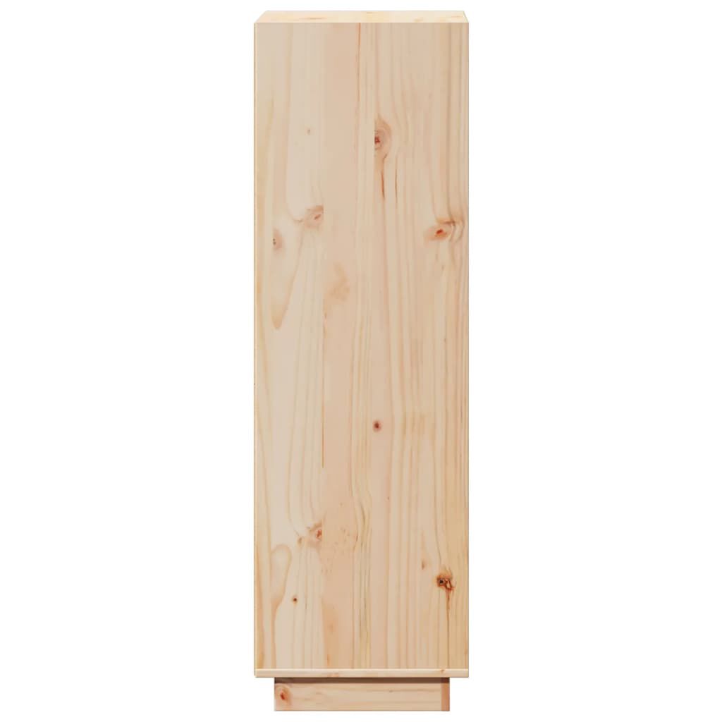 vidaXL Ντουλάπι Ψηλό 37 x 34 x 110 εκ. από Μασίφ Ξύλο Πεύκου