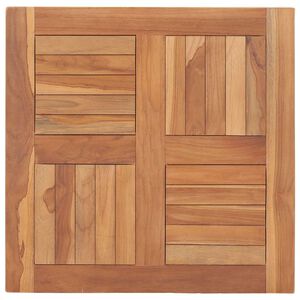 vidaXL &Epsilon;&pi;&iota;&phi;ά&nu;&epsilon;&iota;&alpha; &Tau;&rho;&alpha;&pi;&epsilon;&zeta;&iota;&omicron;ύ 60 x 60 x 2,5 &epsilon;&kappa;. &Mu;&alpha;&sigma;ί&phi; &Xi;ύ&lambda;&omicron; Teak