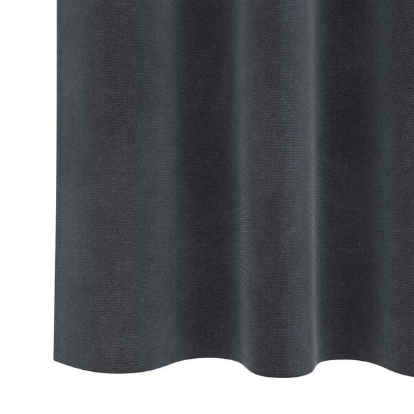 vidaXL Κουρτίνες με κουρτίνες 2 pcs Ανοιχτό γκρι 140 x 140 cm Βελούδο