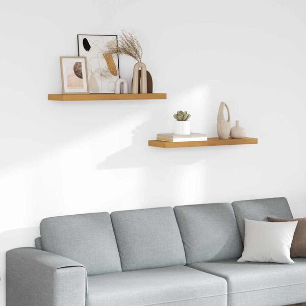 vidaXL &Rho;ά&phi;&iota; &Tau;&omicron;ί&chi;&omicron;&upsilon; 2 pcs &Mu;&pi;&epsilon;&zeta; 90 x 23,5 x 4 &epsilon;&kappa; &Epsilon;&pi;&epsilon;&xi;&epsilon;&rho;&gamma;&alpha;&sigma;&mu;έ&nu;&omicron; &xi;ύ&lambda;&omicron;