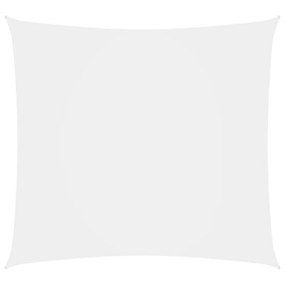 vidaXL Πανί Σκίασης Τετράγωνο Λευκό 7 x 7 μ. από Ύφασμα Oxford