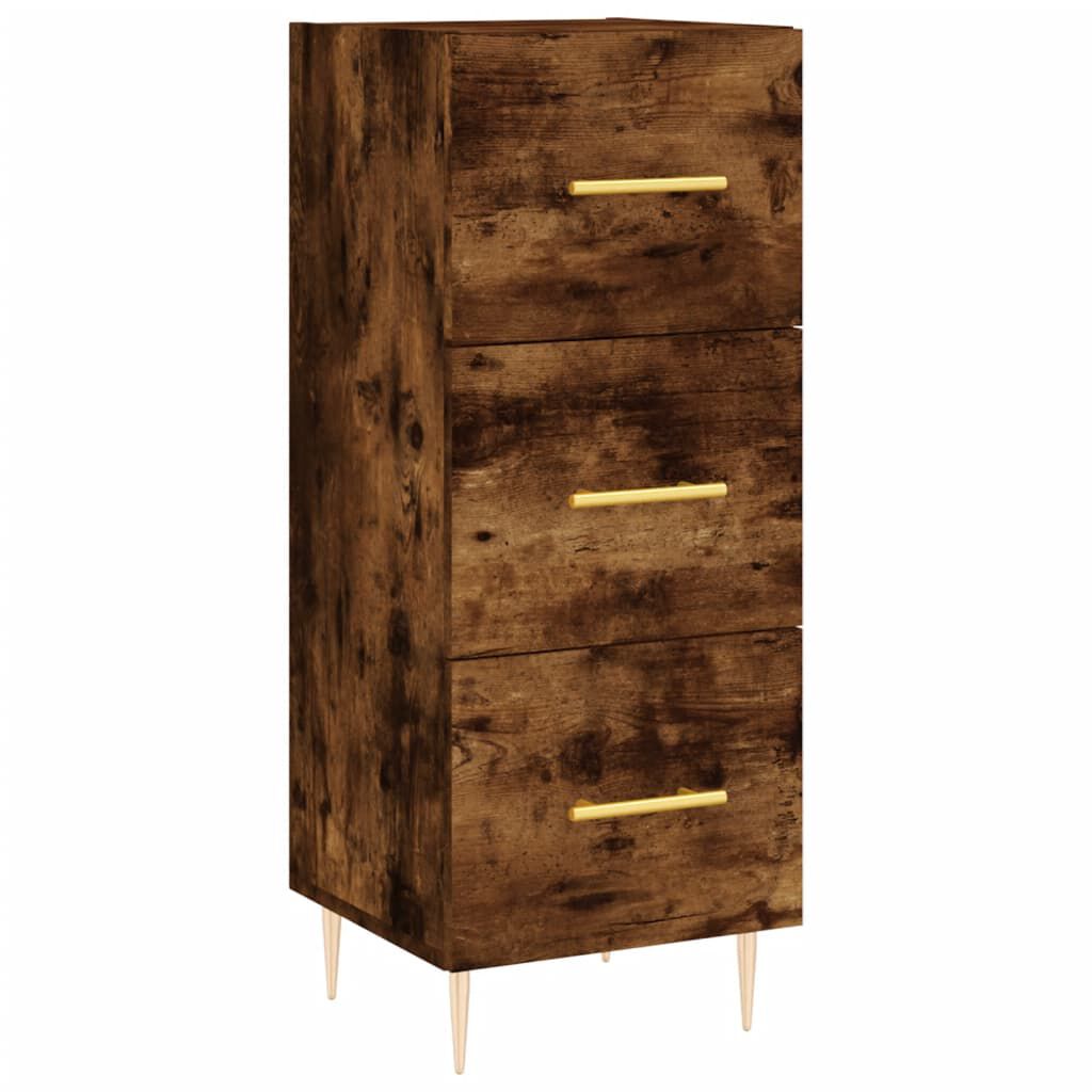 vidaXL Ντουλάπι Καπνιστή Δρυς 34,5 x 34 x 90 εκ. Επεξεργασμένο Ξύλο