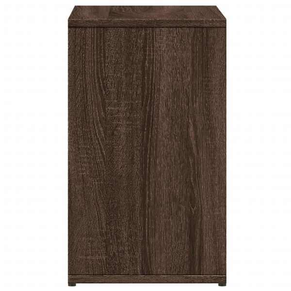 vidaXL Βοηθητικό Τραπέζι Καφέ Δρυς 50 x 30 x 50 εκ. Επεξεργασμένο Ξύλο
