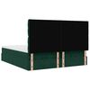 vidaXL &Omicron;&theta;&omega;&mu;&alpha;&nu;&iota;&kappa;ό &kappa;&rho;&epsilon;&beta;ά&tau;&iota; &mu;&epsilon; &sigma;&tau;&rho;ώ&mu;&alpha;&tau;&alpha;&LEDs Dark Green 180x200cm Velvet