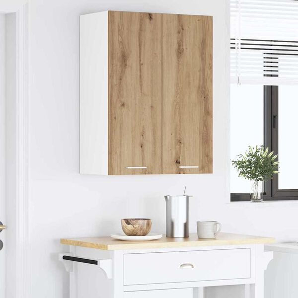vidaXL &Kappa;&rho;&epsilon;&mu;&alpha;&sigma;&tau;ό &nu;&tau;&omicron;&upsilon;&lambda;ά&pi;&iota; &mu;&epsilon; &alpha;&pi;&omicron;&theta;ή&kappa;&epsilon;&upsilon;&sigma;&eta; Artisan Oak 60 x 31 x 80 &epsilon;&kappa;.