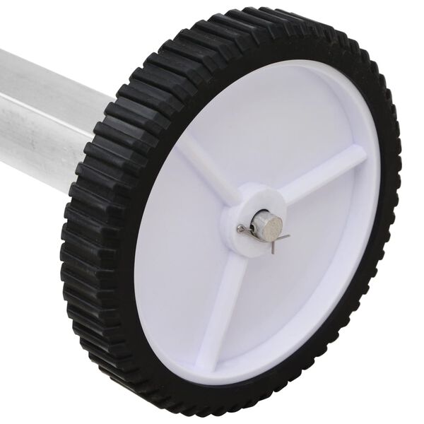 vidaXL Roller Καλύμματος Πισίνας με Βάση από Ανοξείδωτο Χάλυβα