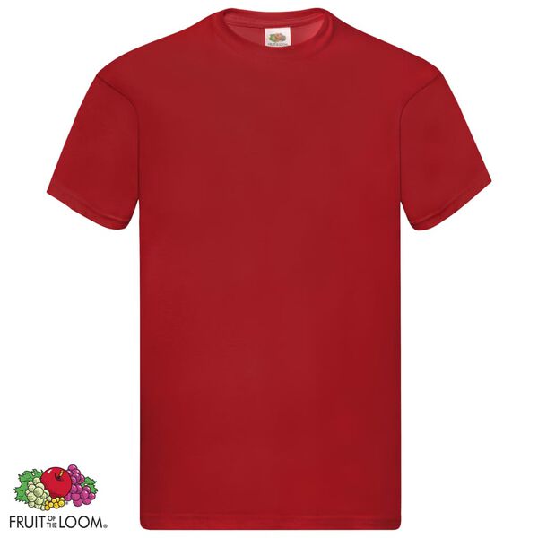 Fruit of the Loom T-shirt Original 5 &tau;&epsilon;&mu;. &Kappa;ό&kappa;&kappa;&iota;&nu;&alpha; S &Beta;&alpha;&mu;&beta;&alpha;&kappa;&epsilon;&rho;ά
