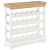 vidaXL &Kappa;ά&beta;&alpha; &Kappa;&rho;&alpha;&sigma;&iota;ώ&nu; &Lambda;&epsilon;&upsilon;&kappa;ή 70 x 22,5 x 70,5 &epsilon;&kappa;. &alpha;&pi;ό MDF
