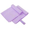 vidaXL Αθλητικές Πετσέτες 2 pcs Μοβ 50 x 30 cm