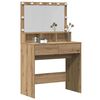 vidaXL &Tau;&rho;&alpha;&pi;έ&zeta;&iota; &pi;&epsilon;&rho;&iota;&pi;&omicron;ί&eta;&sigma;&eta;&sigmaf; &mu;&epsilon; &sigma;&upsilon;&rho;&tau;ά&rho;&iota; Artisan Oak 80 x 41 x 134,5 &epsilon;&kappa;.