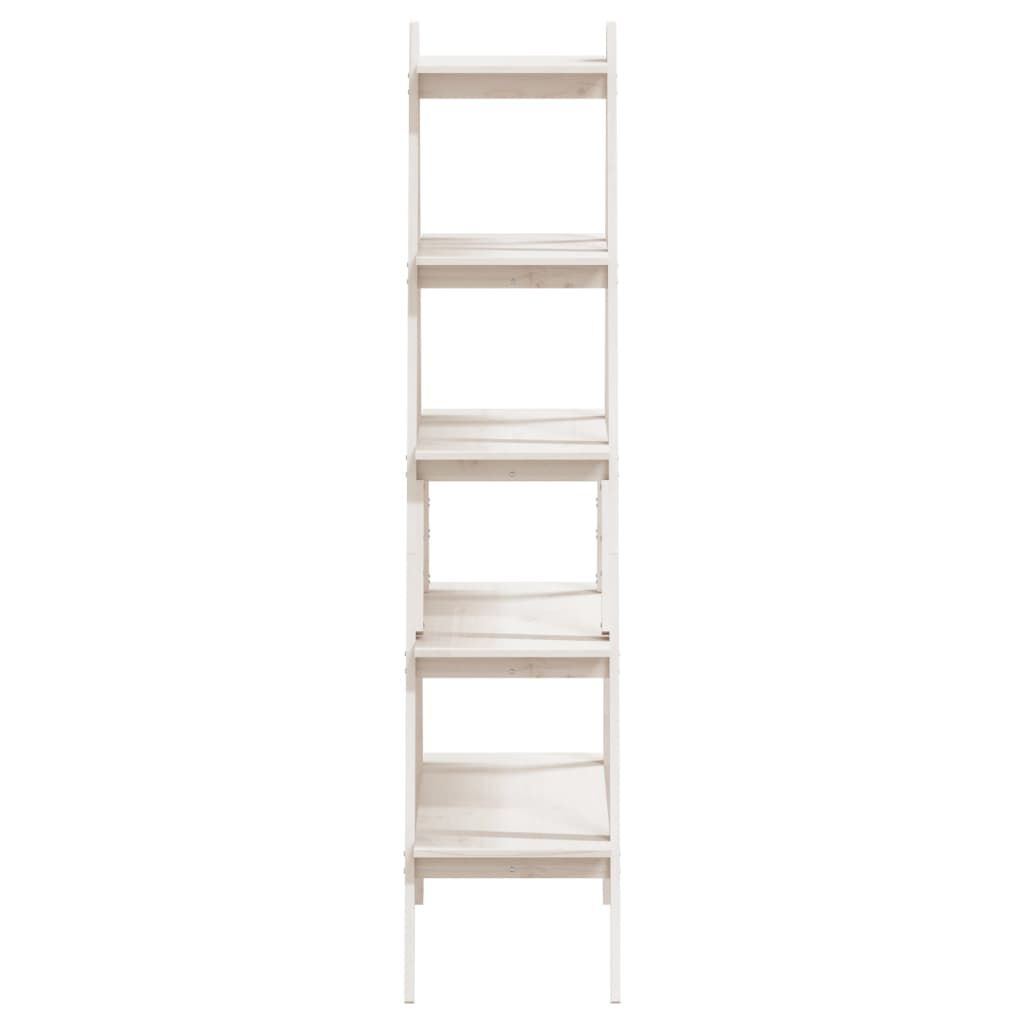 vidaXL Ραφιέρα 5 Επιπέδων Σχήμα Α 110x40x180,5 εκ. Μασίφ Ξύλο Πεύκου