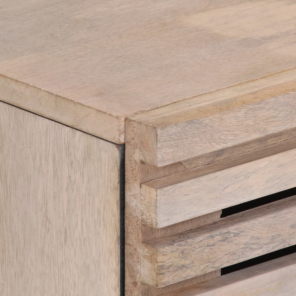 vidaXL Ντουλάπια 2 Τεμ. 60x34x75 εκ. από Μασίφ Ξύλο Μάνγκο