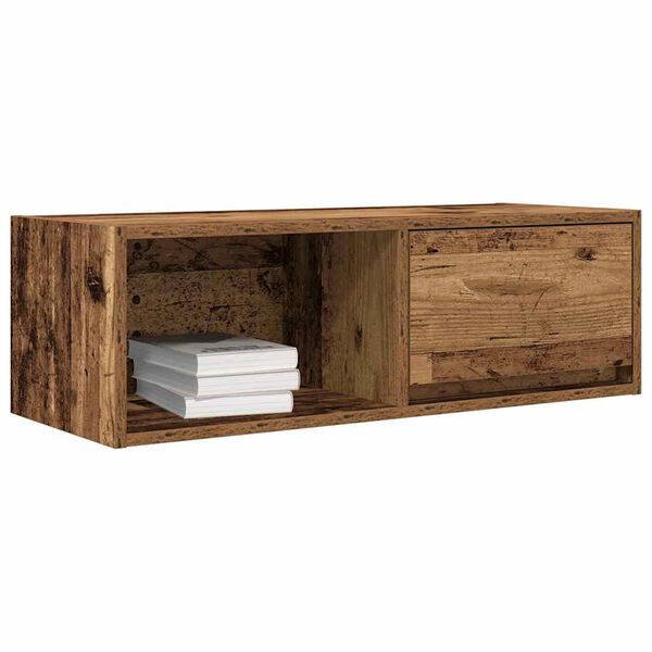 vidaXL Έπιπλο Τηλεόρασης Παλιό Ξύλο 80x31x25,5 εκ. Επεξεργασμένο Ξύλο