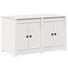 vidaXL &Nu;&tau;&omicron;&upsilon;&lambda;ά&pi;&alpha; &Kappa;&omicron;&upsilon;&zeta;ί&nu;&alpha;&sigmaf; &mu;&epsilon; &rho;ά&phi;&iota; MEPPEL &Lambda;&epsilon;&upsilon;&kappa;ό 106 x 55 x 64 cm
