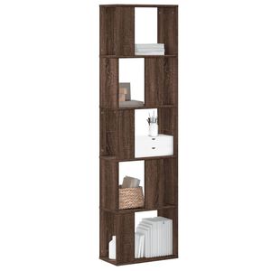 vidaXL &Beta;&iota;&beta;&lambda;&iota;&omicron;&theta;ή&kappa;&eta; 5 &Epsilon;&pi;&iota;&pi;έ&delta;&omega;&nu; &Kappa;&alpha;&phi;έ &Delta;&rho;&upsilon;&sigmaf; 45x23,5x162,5 &epsilon;&kappa;. &Epsilon;&pi;&epsilon;&xi;&epsilon;&rho;&gamma;. &Xi;ύ&lambda;&omicron;