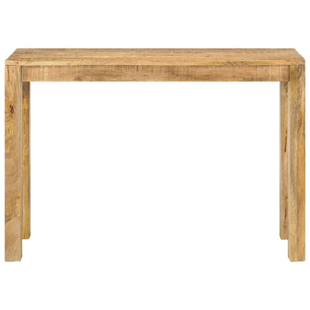 vidaXL Κονσόλα Τραπέζι 110 x 35 x 76 εκ. από Ακατέργαστο Ξύλο Μάνγκο