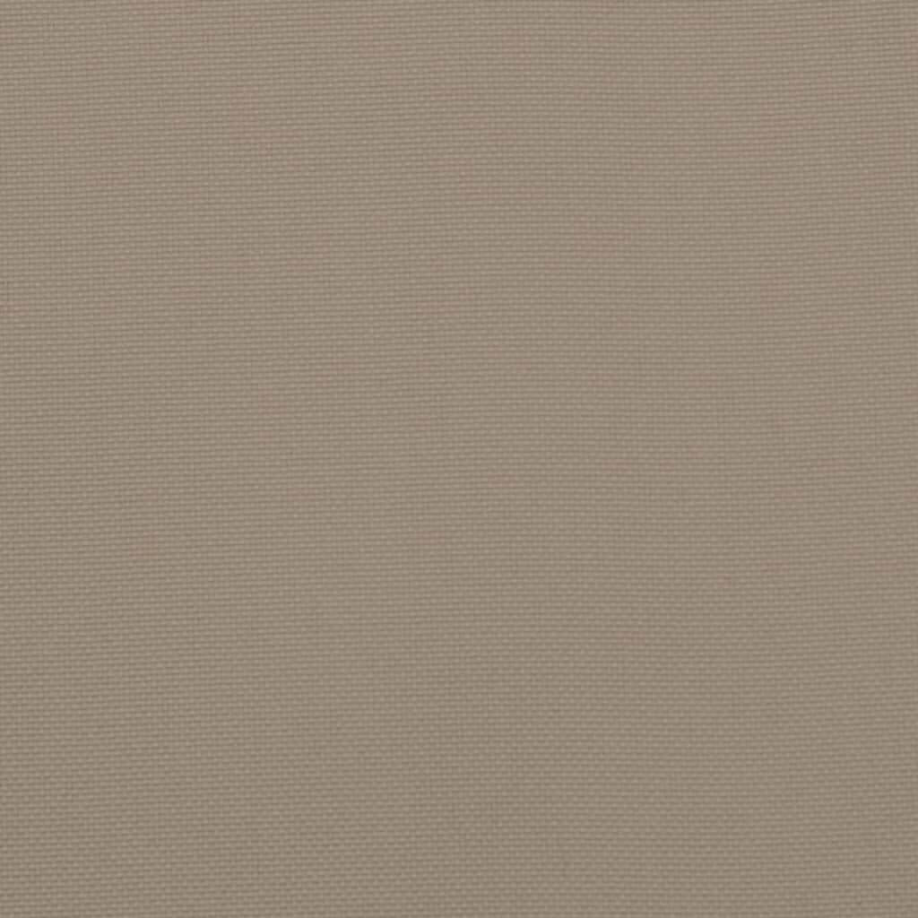 vidaXL Μαξιλάρια παλετών 3 τεμ. Taupe από ύφασμα Oxford