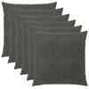 vidaXL &Kappa;ά&lambda;&upsilon;&mu;&mu;&alpha; &Mu;&alpha;&xi;&iota;&lambda;&alpha;&rho;&iota;&omicron;ύ 6 pcs HEERLEN &Sigma;&kappa;&omicron;ύ&rho;&omicron; &Gamma;&kappa;&rho;&iota; 55 x 55 &epsilon;&kappa; &Beta;&epsilon;&lambda;&omicron;ύ&delta;&omicron;