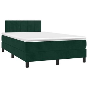 vidaXL &Kappa;&rho;&epsilon;&beta;ά&tau;&iota; Boxspring &mu;&epsilon; &Sigma;&tau;&rho;ώ&mu;&alpha; &Sigma;&kappa;&omicron;ύ&rho;&omicron; &Pi;&rho;ά&sigma;&iota;&nu;&omicron; 120x190&epsilon;&kappa;. &Beta;&epsilon;&lambda;&omicron;ύ&delta;&iota;&nu;&omicron;
