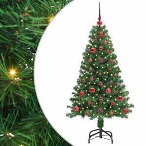 vidaXL &Tau;&epsilon;&chi;&nu;&eta;&tau;ό &Chi;&rho;&iota;&sigma;&tau;&omicron;&upsilon;&gamma;&epsilon;&nu;&nu;&iota;ά&tau;&iota;&kappa;&omicron; &Delta;έ&nu;&tau;&rho;&omicron; &mu;&epsilon; 150 LED &Pi;&rho;ά&sigma;&iota;&nu;&omicron; 120 cm