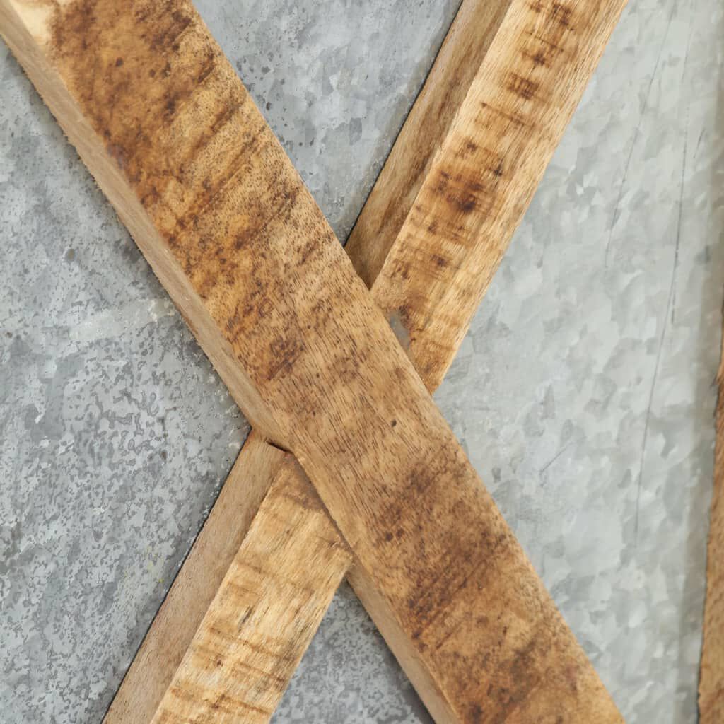 vidaXL Ντουλάπι 80 x 30 x 76 εκ. από Μασίφ Ξύλο Μάνγκο
