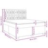 vidaXL &Kappa;&rho;&epsilon;&beta;ά&tau;&iota; Boxspring &mu;&epsilon; &Sigma;&tau;&rho;ώ&mu;&alpha; &Sigma;&kappa;&omicron;ύ&rho;&omicron; &Pi;&rho;ά&sigma;&iota;&nu;&omicron; 180x200&epsilon;&kappa;. &Beta;&epsilon;&lambda;&omicron;ύ&delta;&iota;&nu;&omicron;