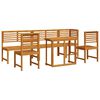 vidaXL &Sigma;&epsilon;&tau; &Mu;&pi;&iota;&sigma;&tau;&rho;ό &Kappa;ή&pi;&omicron;&upsilon; 6 pcs &Kappa;&alpha;&phi;έ &Sigma;&tau;&epsilon;&rho;&epsilon;ό &Xi;ύ&lambda;&omicron; &Alpha;&kappa;&alpha;&kappa;ί&alpha;&sigmaf;