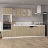 vidaXL Ντουλάπι "Lyon" Sonoma Δρυς 60x46x81,5 εκ. από Τεχνητό Ξύλο