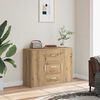 vidaXL Ντουλάπι Αρτισιανή Δρυς 90x29,5x65 εκ. από Επεξεργασμένο Ξύλο