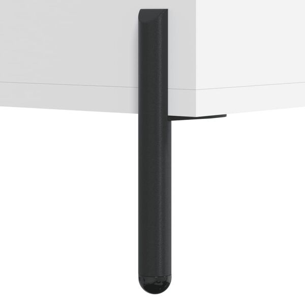 vidaXL Παπουτσοθήκη Λευκή 102 x 35 x 55 εκ. από Επεξεργασμένο Ξύλο