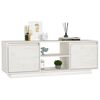vidaXL Έπιπλο Τηλεόρασης 110 x 30 x 40 εκ. από Μασίφ Ξύλο Πεύκου