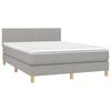 vidaXL &Kappa;&rho;&epsilon;&beta;ά&tau;&iota; Boxspring &mu;&epsilon; &Sigma;&tau;&rho;ώ&mu;&alpha; &Alpha;&nu;&omicron;&iota;&chi;&tau;ό &Gamma;&kappa;&rho;&iota; 140x200 &epsilon;&kappa;. &Upsilon;&phi;&alpha;&sigma;&mu;ά&tau;&iota;&nu;&omicron;