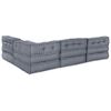 vidaXL Μαξιλάρι 4 pcs Γκρι 70 x 70 x 54 εκ Πολυεστέρας