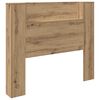vidaXL Κεφαλάρι Artisan Oak 120 x 15 x 103,5 εκ. Επεξεργασμένο ξύλο