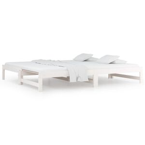 vidaXL &Kappa;&alpha;&nu;&alpha;&pi;έ&sigmaf; &Kappa;&rho;&epsilon;&beta;ά&tau;&iota; &Sigma;&upsilon;&rho;ό&mu;&epsilon;&nu;&omicron;&sigmaf; &Lambda;&epsilon;&upsilon;&kappa;ό&sigmaf; 2x(90x190) &epsilon;&kappa;. &alpha;&pi;ό &Mu;&alpha;&sigma;ί&phi; &Pi;&epsilon;ύ&kappa;&omicron;