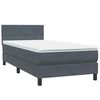 vidaXL &Kappa;&rho;&epsilon;&beta;ά&tau;&iota; Boxspring &mu;&epsilon; &Sigma;&tau;&rho;ώ&mu;&alpha; &Sigma;&kappa;&omicron;ύ&rho;&omicron; &Gamma;&kappa;&rho;&iota; 90x220 &epsilon;&kappa;. &Beta;&epsilon;&lambda;&omicron;ύ&delta;&iota;&nu;&omicron;