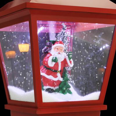vidaXL Κολονάκι Φωτισμού Χριστουγεννιάτικο με Άγιο Βασίλη LED 64 εκ.