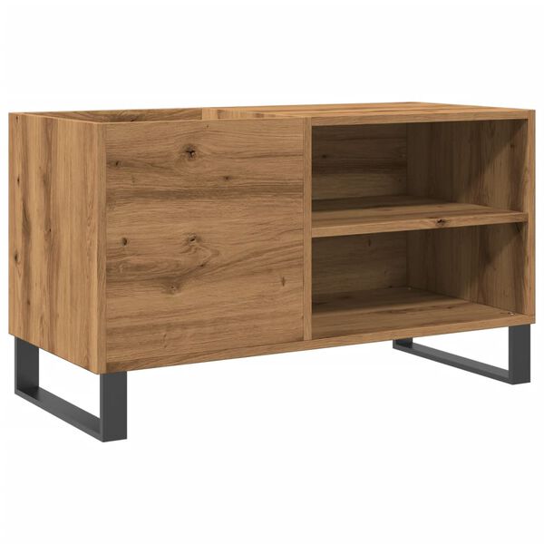 vidaXL Δισκοθήκη Δρυς τεχνίτης 84,5x38x48 εκ. από Επεξεργασμένο Ξύλο