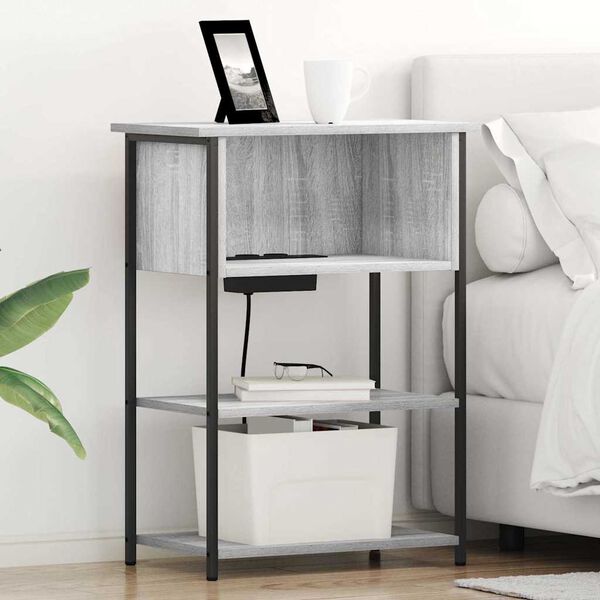 vidaXL &Kappa;&omicron;&mu;&omicron;&delta;ί&nu;&omicron; &Gamma;&kappa;&rho;ί&zeta;&omicron; &Sigma;&omicron;&nu;&omicron;&mu;&alpha; 55 x 31 x 76 &epsilon;&kappa; &Epsilon;&pi;&epsilon;&xi;&epsilon;&rho;&gamma;&alpha;&sigma;&mu;έ&nu;&omicron; &xi;ύ&lambda;&omicron;