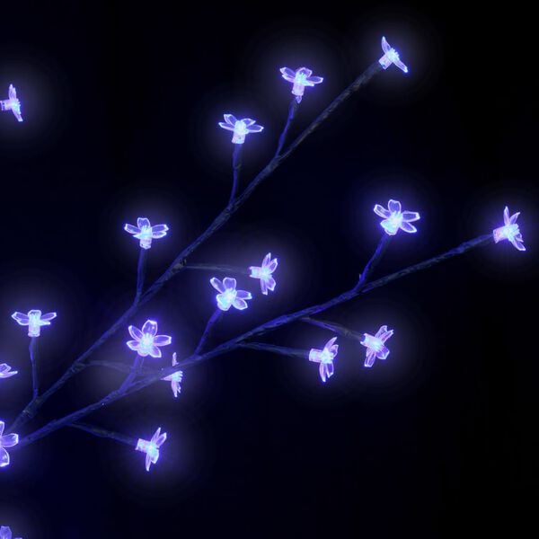 vidaXL Χριστουγεννιάτικο Δέντρο Κερασιά 600 LED Μπλε Φως 300 εκ.