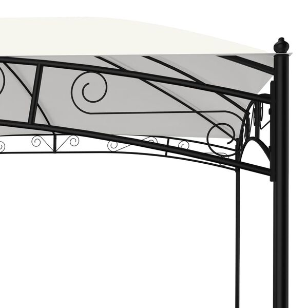 vidaXL Κιόσκι Κήπου Κρεμ 4 x 3 μ. 180 γρ./μ²