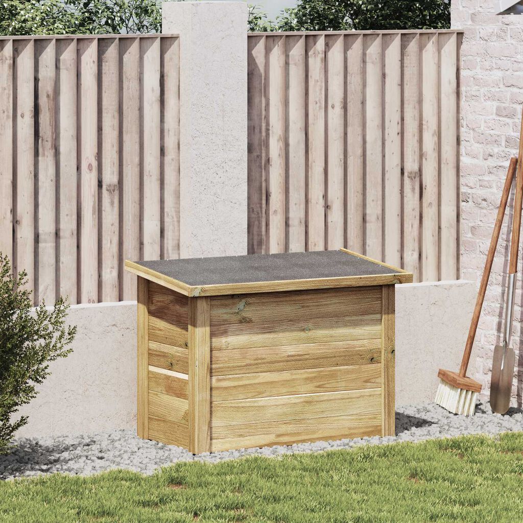 vidaXL Κουτί Αποθήκευσης 44x80x57 cm Εμποτισμένο Ξύλο Πεύκου