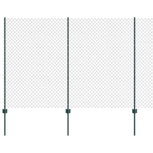 vidaXL &Tau;&epsilon;&nu;&tau;ώ&tau;&omicron; &mu;&epsilon; &sigma;&tau;ή&rho;&iota;&gamma;&mu;&alpha; &Pi;&rho;ά&sigma;&iota;&nu;&omicron; 1,6 x 10 m &Chi;ά&lambda;&upsilon;&beta;&alpha;&sigmaf; &kappa;&alpha;&iota; PVC