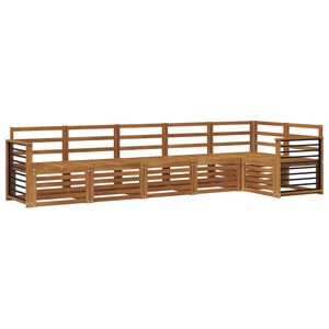 vidaXL &Sigma;&epsilon;&tau; &Kappa;&alpha;&nu;&alpha;&pi;έ 6 pcs &Phi;&upsilon;&sigma;&iota;&kappa;ό &Sigma;&tau;&epsilon;&rho;&epsilon;ό &Xi;ύ&lambda;&omicron; &Alpha;&kappa;&alpha;&kappa;ί&alpha;&sigmaf;