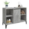 vidaXL Ντουλάπι Νιπτήρα Γκρι Σκυρ. 80 x 33 x 60 εκ. Επεξεργασμένο Ξύλο