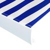 vidaXL Τέντα Κασετίνα με Μοτέρ Μπλε / Λευκή 350x250 εκ.
