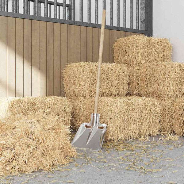 vidaXL Κεφάλι Φτυαριού 4 pcs Ασημί 41,5 x 32,5 εκ. Αλουμίνιο